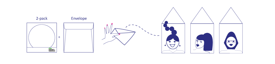 STEAM WAVERZ: 2-pack