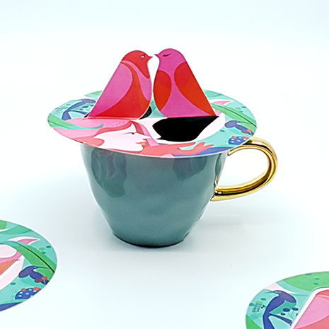 Tea Birds Steam Waverz