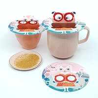 6x Twin CATS & BIRDS